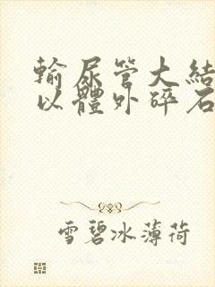 输尿管大结石可以体外碎石吗