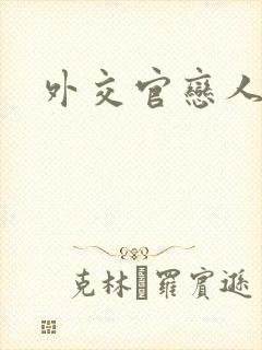 外交官恋人小说