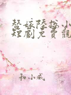 替嫁陆总小宠妻短剧免费观看