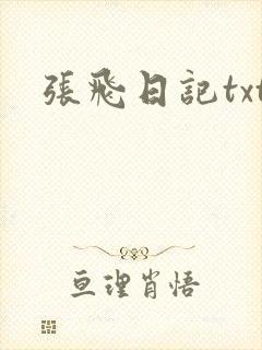 张飞日记txt