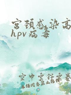 宫颈感染高危型hpv病毒