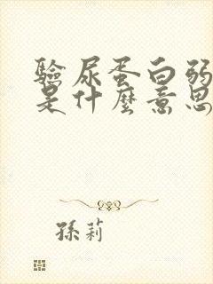 验尿蛋白弱阳性是什么意思