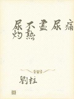 尿不尽尿痛尿道灼热