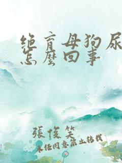 绝育母狗尿血是怎么回事