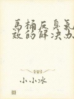 马桶反臭气最有效的解决办法