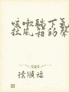 咳嗽躺下气管有拉风箱的声音