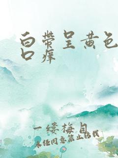 白带呈黄色阴道口痒