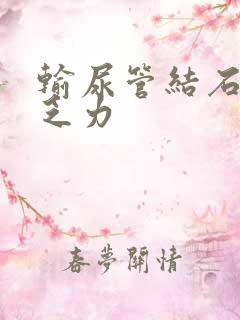 输尿管结石头晕乏力