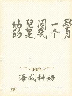 幼儿园一学期指的是几个月