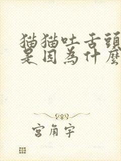 猫猫吐舌头喘气是因为什么