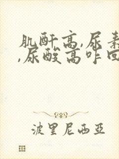 肌酐高,尿素高,尿酸高咋回事