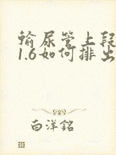 输尿管上段结石1.6如何排出