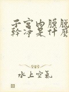 子宫内膜脱落不干净是什么症状