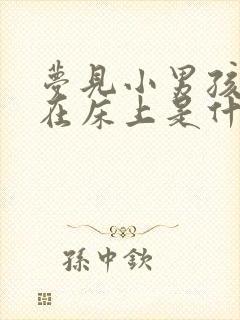 梦见小男孩拉屎在床上是什么意思