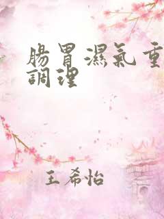 肠胃湿气重如何调理