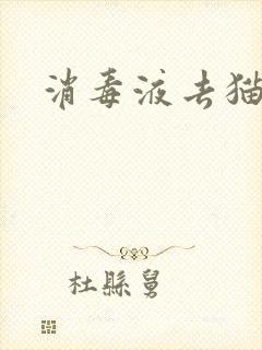 消毒液去猫尿味