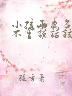 小孩两岁多了还不会说话该怎么办