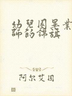 幼儿园毕业送老师的锦旗