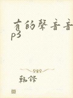 有的声音音效mp3