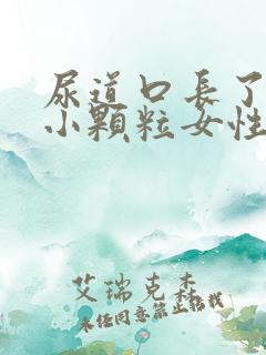 尿道口长了一排小颗粒女性