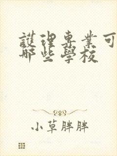 护理专业可以报哪些学校