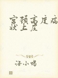 宫颈高度病变鳞状上皮