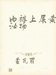 内裤上屎黄色分泌物