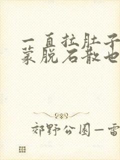 一直拉肚子吃了蒙脱石散也没用怎么办