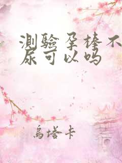 测验孕棒不是晨尿可以吗