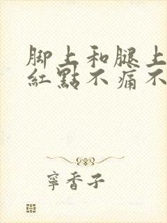 脚上和腿上有小红点不痛不痒