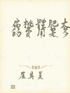 扁桃体肥大手术的费用是多少