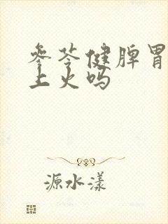 参苓健脾胃颗粒上火吗