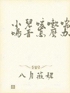 小儿咳嗽喘气有鸣音怎么办