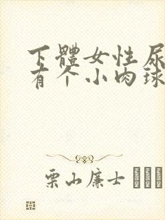 下体女性尿道口有个小肉球