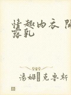 情趣内衣 开档露乳