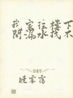 我家往楼下卫生间漏水找不到漏水点怎么办