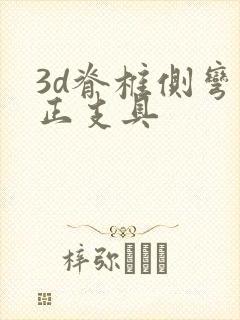 3d脊椎侧弯矫正支具