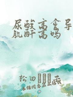 尿酸高会导致尿肌酐高吗