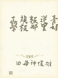 正规叛逆青少年学校哪里好