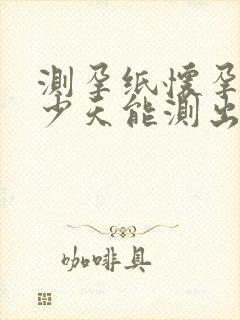 测孕纸怀孕后多少天能测出来验孕棒