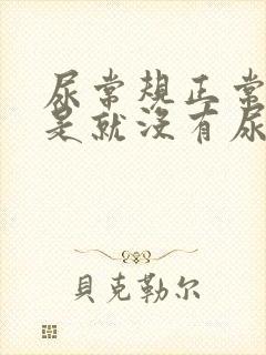 尿常规正常是不是就没有尿蛋白