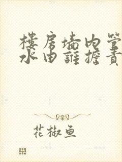 楼房墙内管道漏水由谁担责