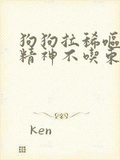 狗狗拉稀呕吐没精神不吃东西