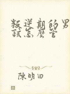 叛逆期的男孩子该怎么管