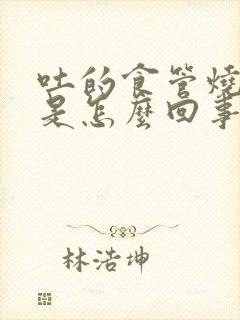 吐的食管烧灼感是怎么回事