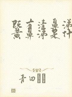 既有清鼻涕又有黄鼻涕是什么感冒