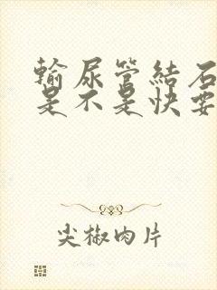 输尿管结石尿血是不是快要排出了