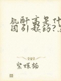 肌酐高是什么原因引起的?怎么控制