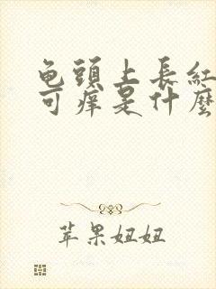 龟头上长红疙瘩可痒是什么情况/