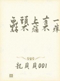 龟头上有一个红点不痛不痒